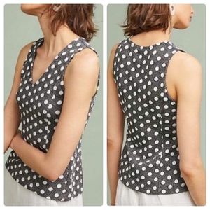 Maeve Polka Dot Knit Tank